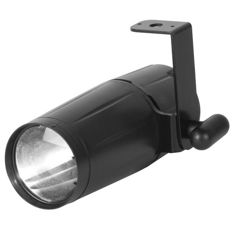 ADJ PINSPOT LED II PIN SPOT DE LED 3W COLOR BLANCO.